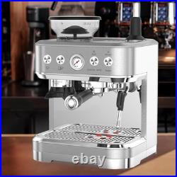 15 Bar Automatic Espresso Coffee Machine All In 1 Coffee Maker with Milk Frothe