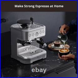 15 Bar Automatic Espresso Coffee Machine All In 1 Coffee Maker with Milk Frothe