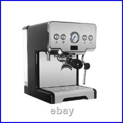 15 Bar Semi-Automatic Cappuccino Espresso Latte Coffee Makers Frother Machine