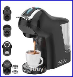 19 Bar 5in1 Multicapsule Espresso Coffee Machine for Nespresso/Dolce