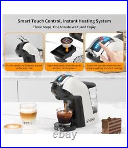 19 Bar 5in1 Multicapsule Espresso Coffee Machine for Nespresso/Dolce/Gusto More