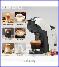 19 Bar 5in1 Multicapsule Espresso Coffee Machine for Nespresso/Dolce/Gusto More
