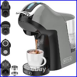 19 Bar Espresso 5in1 Automatic Coffee Machine for Nespresso Original/Dolce Gusto