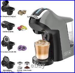 19 Bar Espresso 5in1 Automatic Coffee Machine for Nespresso Original/Dolce Gusto