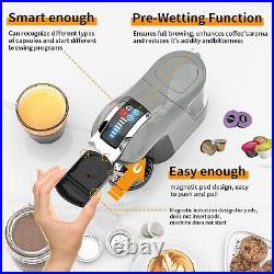 19 Bar Espresso 5in1 Automatic Coffee Machine for Nespresso Original/Dolce Gusto