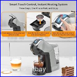 19 Bar Espresso 5in1 Automatic Coffee Machine for Nespresso Original/Dolce Gusto