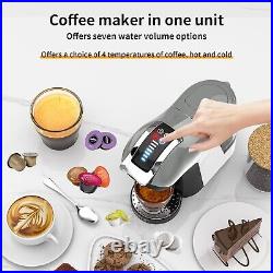 19 Bar Espresso 5in1 Automatic Coffee Machine for Nespresso Original/Dolce Gusto