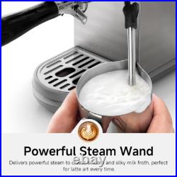 19 Bar Espresso Professional Coffee Machine Compact Espresso Machine Stainless