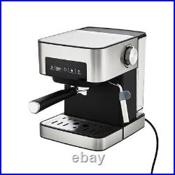 1.6L 20Bar Espresso Coffee Machine Maker with Milk Frother Home Latte Cappuccino