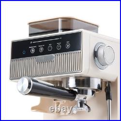 20 Bar Bean-to-Cup Espresso Machine Professional Coffee Maker Built-In Grinder