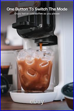 20-Bar Coffee Machine Espresso Maker Caffé Barista Pro Pump Frothing Wand