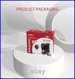 20-Bar Coffee Machine Espresso Maker Caffé Barista Pro Pump Frothing Wand