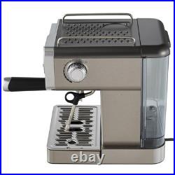 20 Bar Espresso & Cappuccino Coffee Machine with Milk Frother 1350W 1.6L Tank