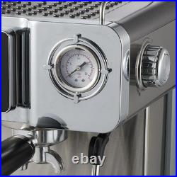 20 Bar Espresso & Cappuccino Coffee Machine with Milk Frother 1350W 1.6L Tank
