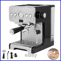 220V Cooks Professional Espresso Coffee Machine Cappuccino Latte Maker 15Bar