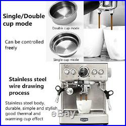 2.1L Stainless Espresso Coffee Machine Maker Bar Cappuccino Latte The Barista