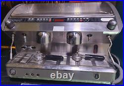 2 Group Espresso Coffee Machine Azkoyen AZ04 with 2 steam wands