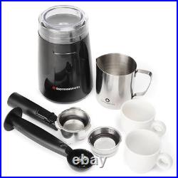 7-Piece EspressoWorks All-In-One Barista Set Espresso & Cappuccino Maker