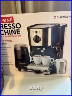 7-Piece EspressoWorks All-In-One Barista Set Espresso & Cappuccino Maker