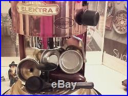 A1 Elektra mini verticale veertical espresso coffee machine espresso Full acc