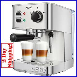 AICOK Espresso Machine, Cappuccino Maker, Latte Coffee Maker, Moka Maker, Espr
