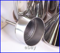 ALESSI La Conica Espresso Coffee Maker 6 Cup Aldo Rossi, Unused with Paperwork