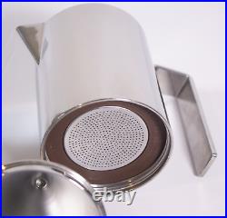 ALESSI La Conica Espresso Coffee Maker 6 Cup Aldo Rossi, Unused with Paperwork