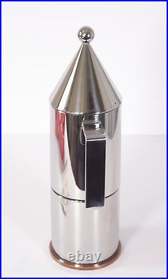ALESSI La Conica Espresso Coffee Maker 6 Cup Aldo Rossi, Unused with Paperwork