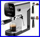 Aigostar 20Bar Espresso Coffee Machine for Capsule & Ground Coffee, Cappuccino
