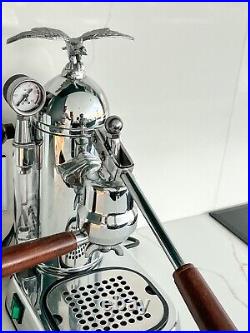 Amazing La Pavoni professional Coffee Machine with Chrome Eagle