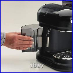 Ariete 1318B Moderna Espresso Machine, Barista Style Coffee Maker Black