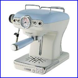 Ariete Espresso Coffee Machine VINTAGE BLUE/CREAM 1389A AR8915