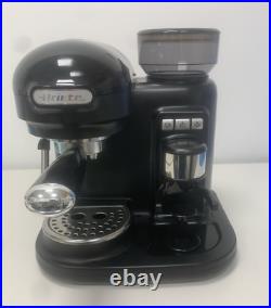 Ariete Moderna Barrista Bean Coffee Machine Grinder Integrated 15 bar 1318 Black