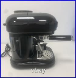 Ariete Moderna Barrista Bean Coffee Machine Grinder Integrated 15 bar 1318 Black
