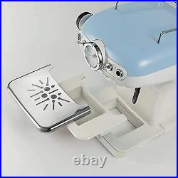 Ariete Retro Style Espresso Coffee Machine Maker & Built-in Milk Frother -AR8915