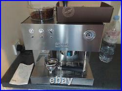 Ascaso coffee machine with I-steel grinder with manuals