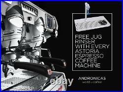 Astoria 4 group Espresso Coffee Machine Stainless Steel Free Milk jug Rinser