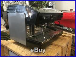 Astoria Espressimo 2 Group Black Grey Espresso Coffee Machine Home Barista Beans