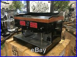 Astoria Leone Black 2 Group Espresso Coffee Machine Cafe Latte Home Barista Cafe