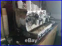 Automatic Commercial 2 Group Espresso Coffee Machine Electronic