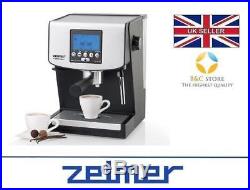 BRAND NEW ZELMER Pressure COFFEE MAKER ZCM2184X (Nerro+ 13Z016) ESPRESSO MACHINE