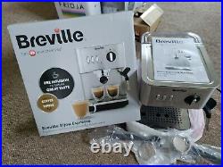 BREVILLE Coffee Espresso Machine VCF149 Automatic/Manual, Cappuccino Maker