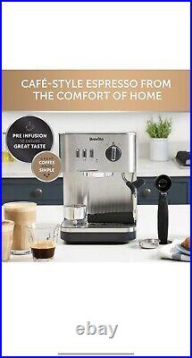 BREVILLE Coffee Espresso Machine VCF149 Automatic/Manual, Cappuccino Maker