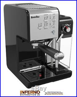 BREVILLE Coffee House One-Touch VCF107 Coffee Machine In Black & Chrome