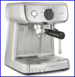 BREVILLE Espresso Coffee Maker Barista 15 Bar Machine Brushed Silver VCF125