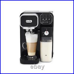 BREVILLE Prima Latte Luxe TouchVCF166 Coffee Machine Black & Silver Ex-Display