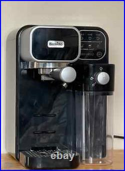 BREVILLE Prima Latte Luxe TouchVCF166 Coffee Machine Black & Silver Ex-Display