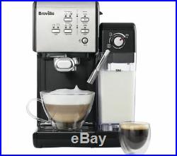 BREVILLE VCF107 One Touch Coffee House Machine Black & Chrome Espresso