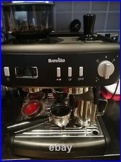 BREVILLE VCF152 Barista Max+ Bean to Cup Coffee Machine Black FREE POSTAGE