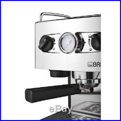 BRIEL ESPRESSO CAPPUCINO STEAM COFFEE MACHINE 110 VOLTS MADE IN PORTUGAL ES71A